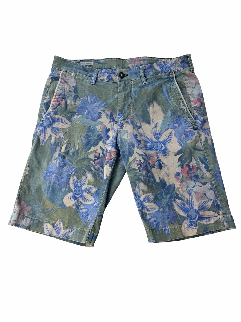 MASON’S Italy Floral Bermuda Shorts | Luxury Italian Cotton Twill | Resort Wear